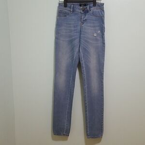 Philipp Plein Illegal Fight Club, slightly distressed skinny jeans. Size 25.